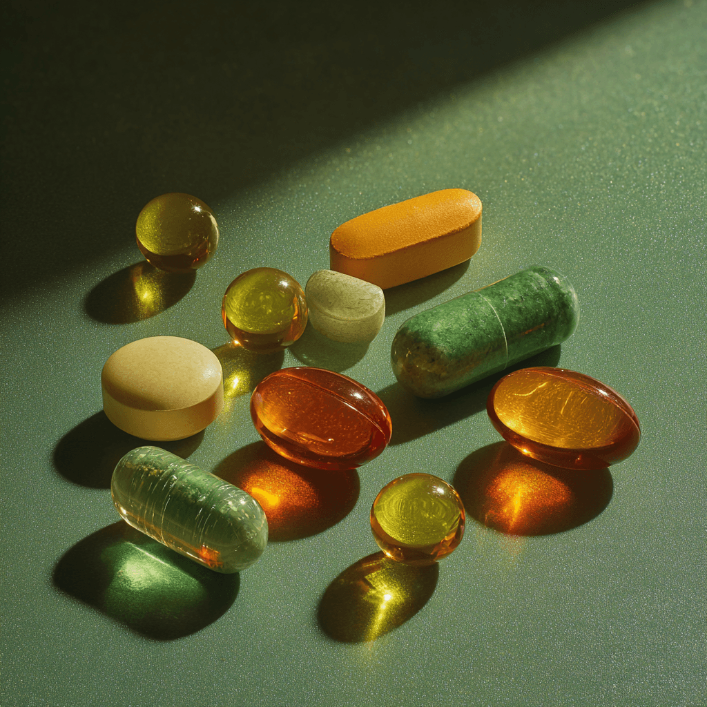 Premium vitamins and supplements